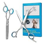 Bubuxy Hair Scissors, Premium Hairdressing Scissors, Professional Hair Cutting Kits Thinning Shears Hairdressing Set