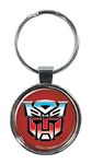 Ata-Boy Transformers Assortment 1 1.5" Fob Keychain for Keys, Backpack Pulls and More, Autobot Shield, One size