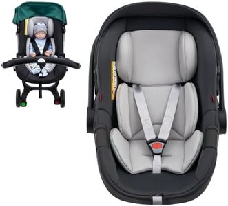 Infant Insert for Doona, Thickened Baby Car Seat Head & Body Support for Side Impact Protection, Universal Carseat Head Support for Infant, Breathable Baby Car Seat Cushion with Filled Natural Sponge