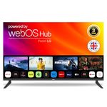 Cello 50″ inch Smart Ultrafast WebOS 4K TV, 3 Years Warranty, Freeview Play FreeSat, Bluetooth. Netflix, Apple TV+, BBC iPlayer Frameless Bezel Made in the UK (2024 model)