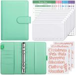 SKYDUE Budget Binder with 8pcs Zipp