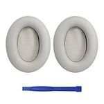 Replacement Ear-Pads Cushions for Sony WH-1000XM3 Headphones, with Soft-Touch Leather, Noise Isolation Memory Foam, Added Thickness