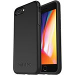 OtterBox Symmetry Series Case for iPhone 8 Plus & iPhone 7 Plus (Only) - Non-Retail Packaging - Black