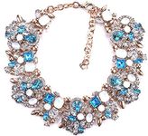 Zthread Bib Statement Necklace Colo