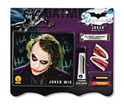 Rubies Costume Co 32989 Batman Dark Knight Deluxe Joker Makeup Kit With Wig Costume Size One-Size