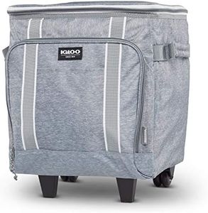 Igloo Insulated 40-can Large Soft Roller Cooler- Grey