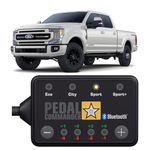 PEDAL COMMANDER for Ford Trucks F250, F350, F450, F550 2011+ Throttle Controller Fits: Base, XL, XLT, King Ranch, Lariat, Limited, Super Duty, Tremor, Platinum, Gas & Diesel Truck Accessories