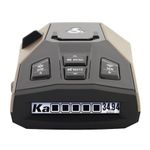 Cobra Rad 450 Laser Radar Detector - Long Range, False Alert Filter, Voice Alert, and OLED Display