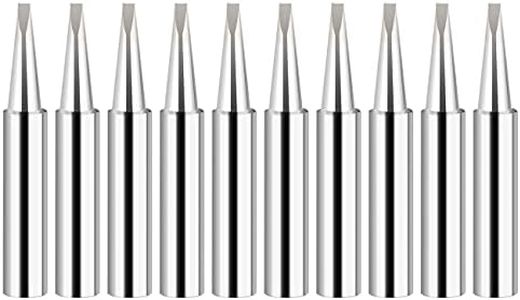 Saipe 900M-T Soldering Iron Tips Solder Iron Replacement Tip Soldering Bits Compatible with Hakko, Radio Shack, Atten, Quick, Aoyue, Yihua, Vastar Soldering Station, Welding Equipment & Accessories