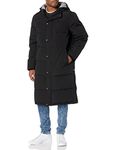 Levi's Men's Arctic Cloth Extra Long Parka, Black, Large