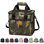 Iknoe Large Cooler Bag Collapsible 24 Can Insulated Bags Leakproof Lunch Cooler Tote with Multi-Pockets for Adult Insulated Lunch Box for Beach, Picnic, Work…