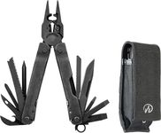 Leatherman Super Tool 300 Stainless Steel Heavy Duty Multitool | Closed Length: 11.5 cm | 19 in 1 Functional Tools with Leather Box Sheath | Weight: 272.15 Gram 25 Years Warranty | DIY