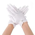 Short Satin Gloves Wrist Length Glo