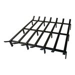 SteelFreak Heavy Duty Square Fireplace Grate - Made in The USA (30 Inch)
