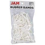 JAM PAPER Durable Rubber Bands - Si