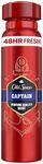 Old Spice Deodarant Spray Captain 6 Pack
