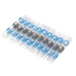 Rpi shop - 50 Pcs Blue Solder Seal Wire Connectors, Waterproof Self Solder Heat Shrink Butt Connector, Solder Sleeve Electrical Butt Splice for Marine Automotive, Boat, Trailer Truck, DIY (16-14 AWG)