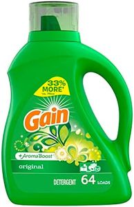 Gain Liquid Laundry Detergent, Original Scent, 2.95 L(64 Loads) (Pack of 4)