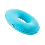 Meltset Round Donut Seat Cushion Ring Memory Foam Pillow Pain Relief for Haemorrhoids/Bed Sores Ulcers/Prostate/Coccyx/Back/Pregnancy Sciatica for Office Chair Car Seat Pad(Blue)