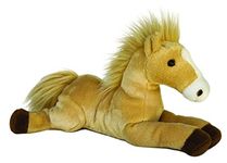 Aurora, 31475, Flopsie Horse Butterscotch, Soft Toy, Brown