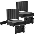 VIVOHOME 2 Pack Stadium Seats with 