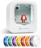 AOSEED 3D Printer for Kids, Beginner 3D Printer with 8 PLA Filament Set, Huge Toy Library & Modify, Wi-Fi & App Control, Create STEM Toys, High Precision, W/ 15+ Mini 3D Design Module, X-Maker Joy
