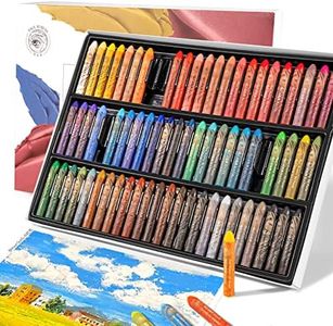 Paul Rubens Oil Pastels Set, 72 Colors HAIYA Artist Soft Oil Pastels Vibrant and Creamy, Pastels Art Supplies for Artists, Beginners, Students, Kids Art Painting Drawing LQUS23010036