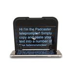 Parrot Glass Teleprompter For Iphone (Black) Full Screen Coverage With Easy Installation Kit