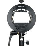 Godox S2 Bowen Mount S-Type Flash Holder Bracket for Godox V1 V860II AD200 AD200Pro AD400Pro Speedlite Strobe Flash