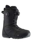 Burton Herren Ruler Boa Black Snowboard Boot, schwarz(Black), 8 UK (US size 9)