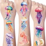 Yoyuspy Jellyfish Temporary Tattoo 