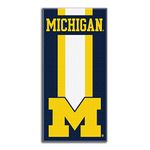 The Northwest Company NCAA Michigan Wolverines Beach Towel, 30" x 60", Zone Read