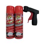 Refrigeration Technologies Viper Non-Rinsing Coil Cleaner RT375A (2-Pack) + Can Gun Tool Aerosol Sprayer