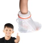 MALU Foot Cast Cover – Best Foot Cast Cover for Kids – Durable Waterproof Child Cast Cover – Reusable Shower Cast Cover – Full Protection with Waterproof Cast Cover Kids for Swimming, Showering, and Bathing