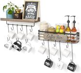 Coffee Mug Holder Organizer 2 Pack 