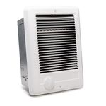 New Upgrade CSC151TW Electric Wall Heater-Complete Unit with Thermostat for Office Garage Indoor Use(Model: CSC151TW, Part: 67509), 5120 BTU, 120 Volt, 1500 Watt, White