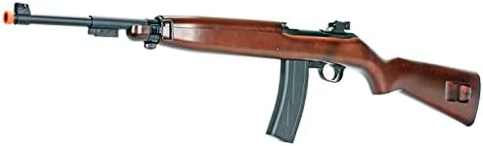 BBTac Airsoft Rifle BT-M1 Carbine Airsoft Gun Spring Loaded WWII Replica (Wood)