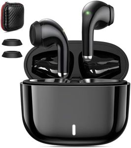 Auriculares Inalámbricos para iPhone 15 14,Auriculares Bluetooth 5.3 con HD Micrófono,50H Control Táctil Wireless Earbuds con Estuche de Carga USB-C para Samsung A54 A53 A33 Redmi Note 12 Pro Pixel 7a