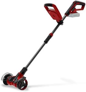 Einhell Akku-Fugenreiniger GE-CC 18/110 Li E-Solo Power X-Change (18 V, Führungsholm teleskopierbar, Zusatzhandgriff, Führungsrad verstellbar, inkl. 2x Bürsten, ohne Akku)