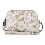 Nine West Women's cyra Mini a-List Crossbody, Floral Logo Milk, One Size