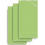 Nicapa Mats StandardGrip Cutting Mat for Cricut Maker/Explore 3/Air 2 [12x24 inch, 3 Pack] Adhesive Non-Slip Flexible Square Gridded Vinyl Craft Replacement Cutting Mats