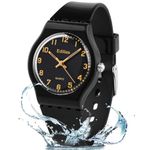 Edillas Kids Digital Analog Watch for Girls Boys Waterproof Learning Time Wrist Watch Easy to Read Time WristWatches for Children