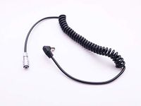 DC 5.5/2.5 Power Cable Coiled Cable for BMPCC 4K Blackmagic Pocket Cinema Camera