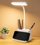 SaleOn LED Study Table Lamp for Students, 6 Month Warranty, Rechargeable Desk Lamp with Touch Control, Study Light for Study Table, Bedroom & Office Work, Study Lamp 1800mAh Battery