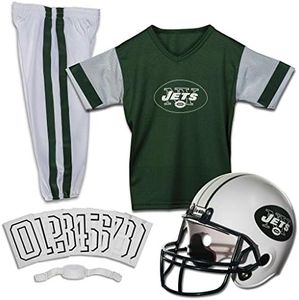 Franklin Sports Set NFL Deluxe Uniforme Ragazzi., Uomo, 15701F25, New York Jets, M