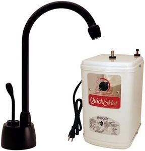 Westbrass D271H-12 Velosah 9" 1-Handle Hot Water Dispenser Faucet with Thermostatic Hot Water Tank, Oil Rubbed Bronze