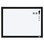 Quartet Dry Erase Board, Magnetic, 17 x 23 Inches, Black Frame (3413844208)