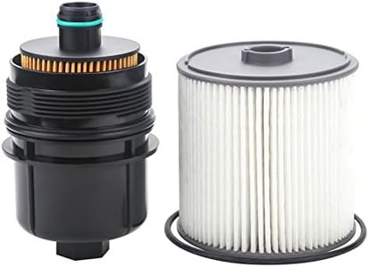 Ecodiesel Engine Oil Filter And Fuel Filter Set Compatible With Ram Jeep Vehicle 2020-2023 1500 Wrangler Gladiator, Replace#68507598AA 68498720AA 68436631AA PF46152