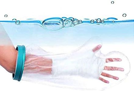 Waterproof Arm Cast Cover for Shower, Swimming, Bath - Reusable Cast Protector, Cast Bag, Cast Sleeve - Watertight Protection for Broken Hands, Fingers, Wrists, Arms