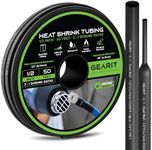 GearIT 1/2 inch Heat Shrink Tubing 